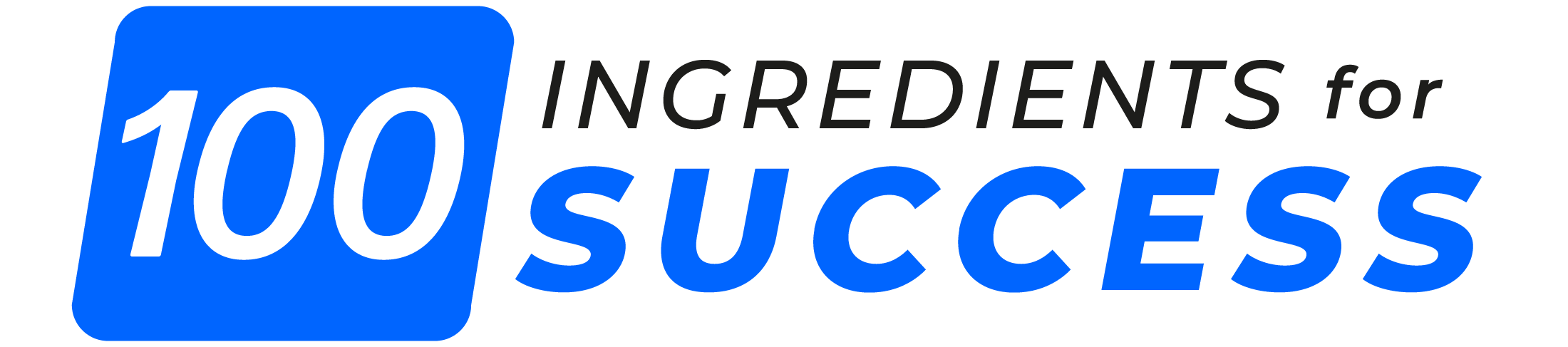 Page d’accueil du Centre d’aide 100ingredientsforsuccess